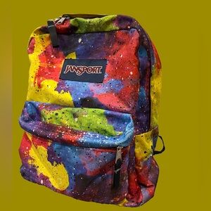 Jansport multicolor backpack 🎨